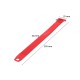 Correa de sujeción para portabicicletas para enganche, longitud 27 cm, roja - repuesto