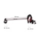 Brazo / soporte de cuadro de la bicicleta para portabicicletas de enganche, largo, longitud 29 cm -