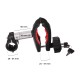Brazo / soporte de cuadro de la bicicleta para portabicicletas de enganche, corto, longitud 7 cm - p
