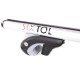 Barra transversal con cerradura de aluminio ROOF RACK 120cm, capacidad 90kg