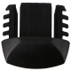 Tapón de plástico para barra transversal ROOF RACK IN / FIX, negro - repuesto