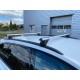 Barra transversal de aluminio con cerradura ROOF RACK IN 1, 120cm, capacidad 90kg