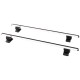Barra transversal de aluminio con cerradura ROOF RACK FIX 1, 120 cm, capacidad 90 kg