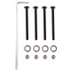Barra transversal de aluminio con cerradura ROOF RACK FIX 1, 120 cm, capacidad 90 kg