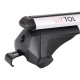 Barra transversal con cerradura de aluminio ROOF RACK IN PRO, 120 cm, capacidad 90 kg