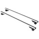 Barra transversal con cerradura de aluminio ROOF RACK PRO 120 cm, capacidad 90 kg