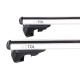Barra transversal con cerradura de aluminio ROOF RACK PRO 120 cm, capacidad 90 kg