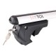 Barra transversal con cerradura de aluminio ROOF RACK PRO 120 cm, capacidad 90 kg