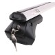 Barra transversal con cerradura de aluminio ROOF RACK PRO 120 cm, capacidad 90 kg