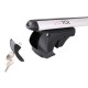 Barra transversal con cerradura de aluminio ROOF RACK PRO 120 cm, capacidad 90 kg