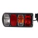 Juego de luces con cable y clavija de 13 pines para portabicicletas E-BIKE PREMIUM - pieza de repues