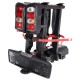 Portabicicletas para enganche E-BIKE 2 PREMIUM - 2 bicicletas eléctricas, capacidad 60 kg, plegable