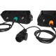 Juego de luces con cable y enchufe de 13 pines para portabicicletas E-BIKE PRO - pieza de repuesto