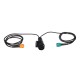 Juego de luces con cable y enchufe de 13 pines para portabicicletas E-BIKE PRO - pieza de repuesto