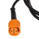 Juego de luces con cable y enchufe de 13 pines para portabicicletas E-BIKE PRO - pieza de repuesto