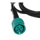 Juego de luces con cable y enchufe de 13 pines para portabicicletas E-BIKE PRO - pieza de repuesto