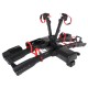 Portabicicletas para enganche E-BIKE 2 PRO - 2 bicicletas eléctricas, capacidad 60 kg, plegable