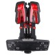 Portabicicletas para enganche E-BIKE 2 PRO - 2 bicicletas eléctricas, capacidad 60 kg, plegable