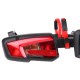 Portabicicletas para enganche E-BIKE 2 PRO - 2 bicicletas eléctricas, capacidad 60 kg, plegable