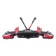 Portabicicletas para enganche E-BIKE 3 PRO - 3 bicicletas eléctricas, capacidad 60 kg, plegable