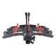 Portabicicletas para enganche E-BIKE 3 PRO - 3 bicicletas eléctricas, capacidad 60 kg, plegable