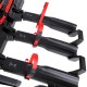Portabicicletas para enganche E-BIKE 3 PRO - 3 bicicletas eléctricas, capacidad 60 kg, plegable
