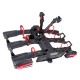Portabicicletas para enganche E-BIKE 3 PRO - 3 bicicletas eléctricas, capacidad 60 kg, plegable
