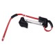 Portabicicletas para enganche E-BIKE 3 PRO - 3 bicicletas eléctricas, capacidad 60 kg, plegable