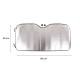 Protector solar para el parabrisas del coche CAR SUNSHADE 5, 130 x 60 cm