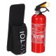 Soporte para extintor de 1 kg para coche con velcro CAR FIRE 1
