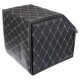 Organizador de maletero de coche CAR COMPACT ELEGANT S, 1 compartimento, plegable, con tapa