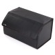 Organizador para maletero CAR COMPACT LEATHER L, 2 compartimentos, plegable, con tapa