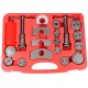 Presionador de pistones de freno MECHANIC BRAKE SET 35, juego de 35 piezas