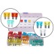 Juego de fusibles automotrices tipo cuchilla MECHANIC FUSE SET 1, 5-30A, 120 uds