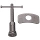 Compresor de pistones de freno MECHANIC BRAKE ONE R, con rosca derecha
