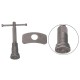 Compresor de pistones de freno MECHANIC BRAKE ONE L, con rosca izquierda