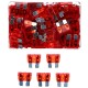 Juego de fusibles de cuchilla para automóviles MECHANIC FUSE SET 10A, 100 unidades