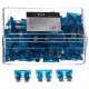 Juego de fusibles de cuchilla para automóviles MECHANIC FUSE SET 15A, 100 unidades