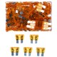 Juego de fusibles de cuchilla para automóviles MECHANIC FUSE SET 5A, 100 unidades
