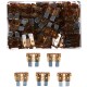 Juego de fusibles de cuchilla para automóviles MECHANIC FUSE SET 7,5A, 100 uds