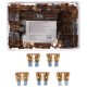 Juego de fusibles de cuchilla para automóviles MECHANIC FUSE SET 7,5A, 100 uds