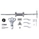 Juego universal de extractores con martillo deslizante de impacto MECHANIC PULLER SET 16
