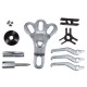 Juego universal de extractores con martillo deslizante de impacto MECHANIC PULLER SET 16