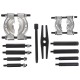 Juego para desmontaje de rodamientos MECHANIC BEARING PULLER 12, 12 piezas
