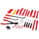 Juego multifuncional para desmontaje de tapicería e interior MECHANIC TRIM SET 38, 38 piezas