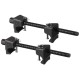 Extractor de muelles con pasador MECHANIC SPRING SET 4, heavy-duty, 380mm, 2 piezas