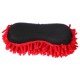 Esponja para lavado de coche CAR DETAILING WASH 1, 24 x 12,5 x 6 cm, negro-rojo