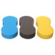 Esponja para lavar coches CAR DETAILING WASH 3, 3 uds, azul, negro, amarillo