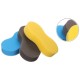 Esponja para lavar coches CAR DETAILING WASH 3, 3 uds, azul, negro, amarillo