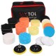 Juego de almohadillas/esponjas de pulido con soportes para limpieza de coches CAR DETAILING PAD 30,